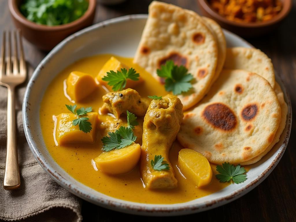 Chicken Curry Roti
