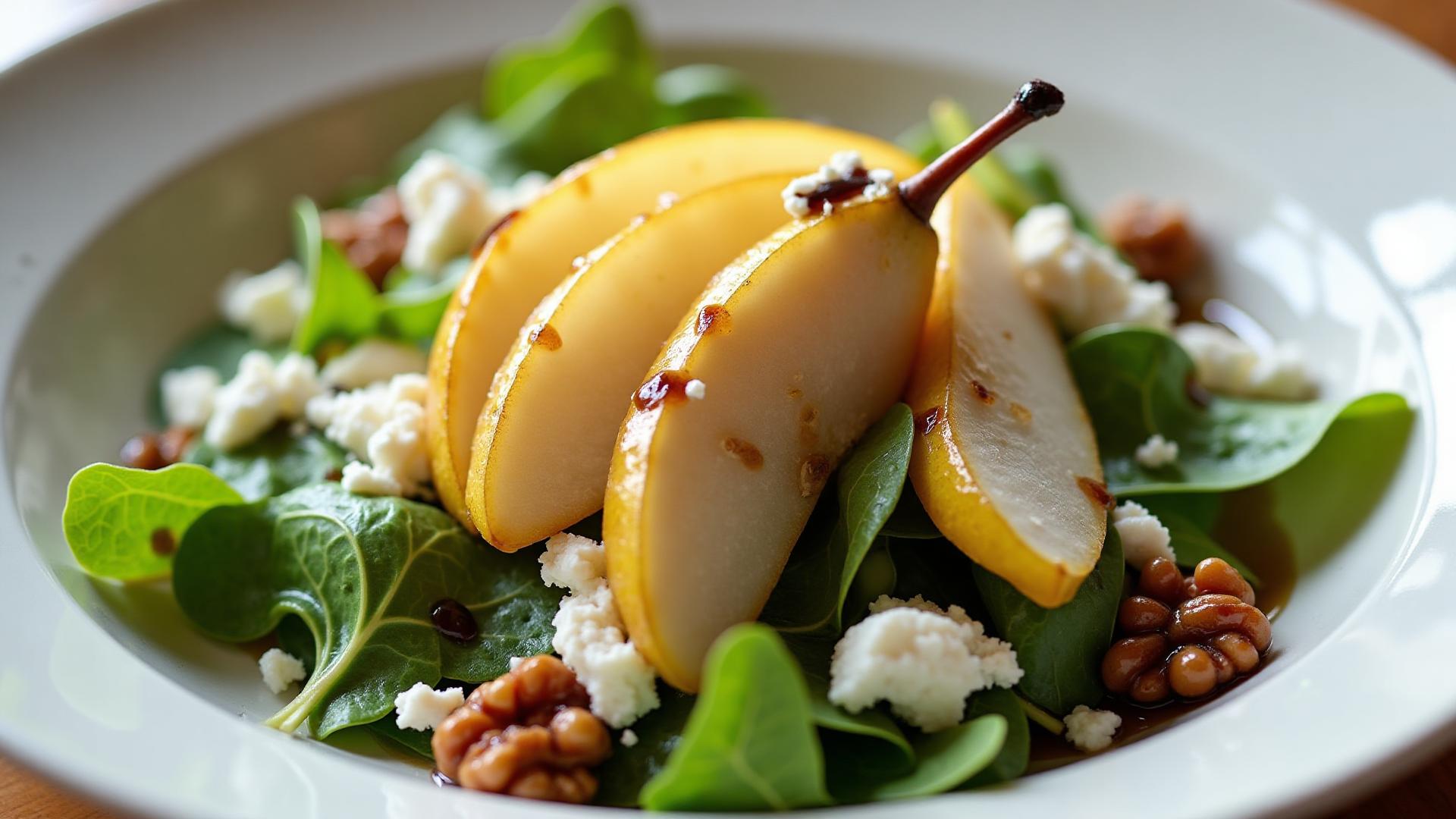 Pear & Blue Cheese Salad