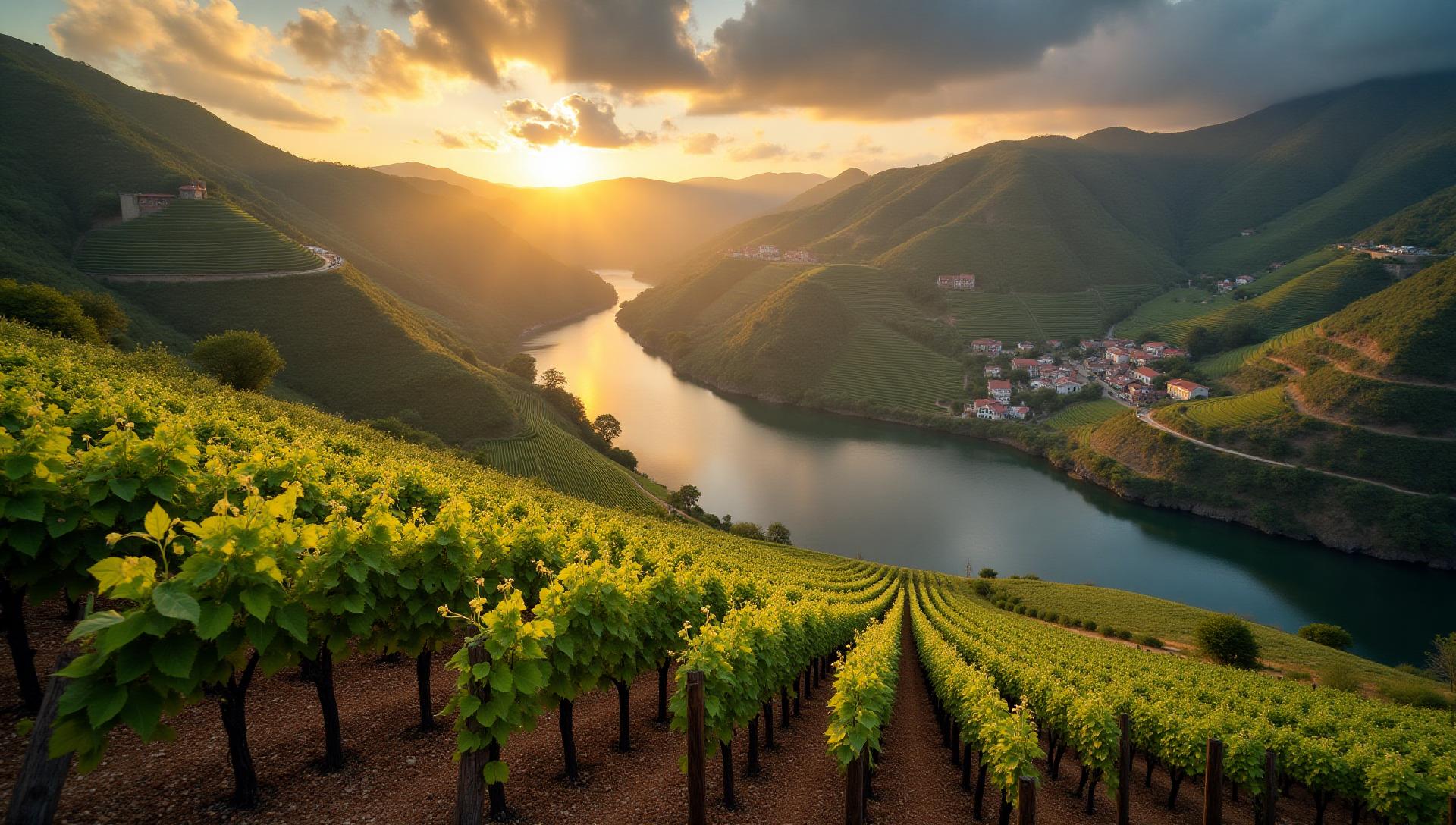 Portugal wine region vineyard landscape