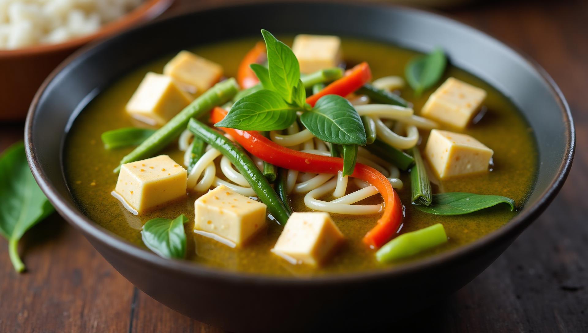 Thai Green Curry with Tofu