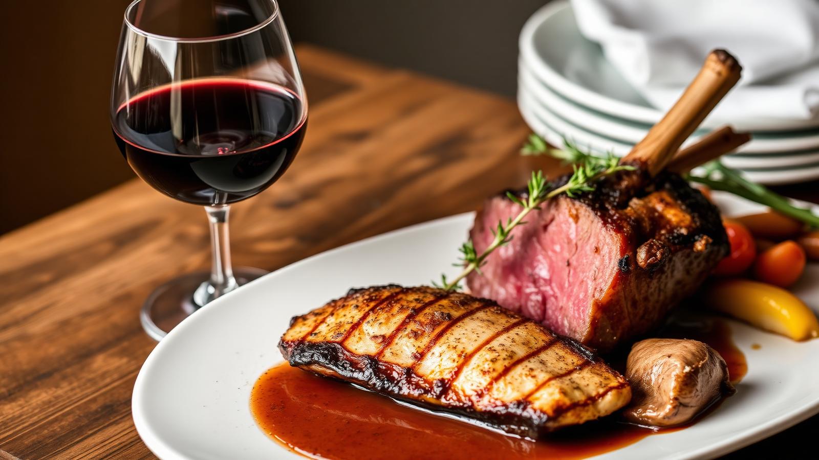 Australia: Lamb roast & barramundi