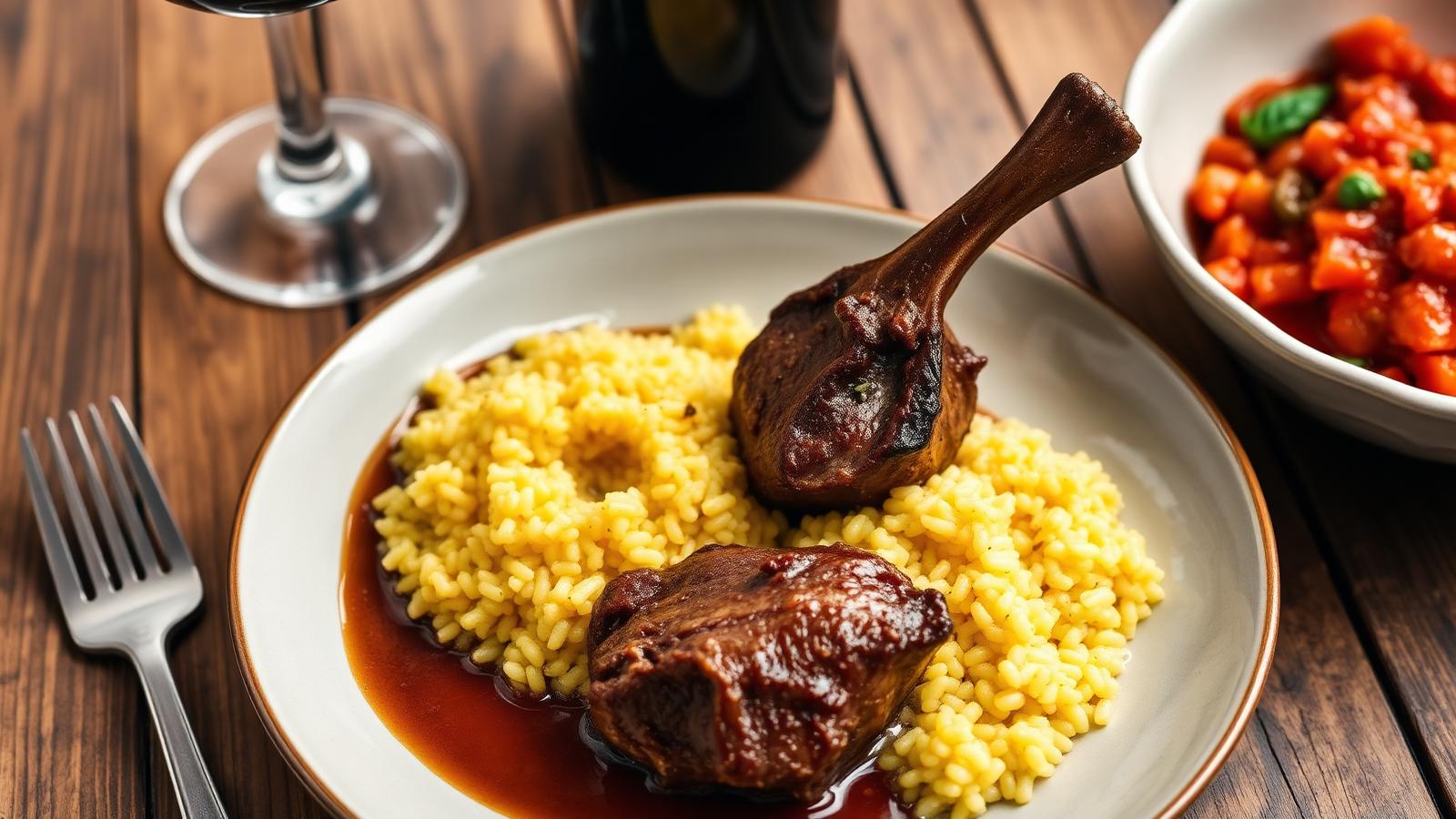 Italy: Pasta al pomodoro & osso buco