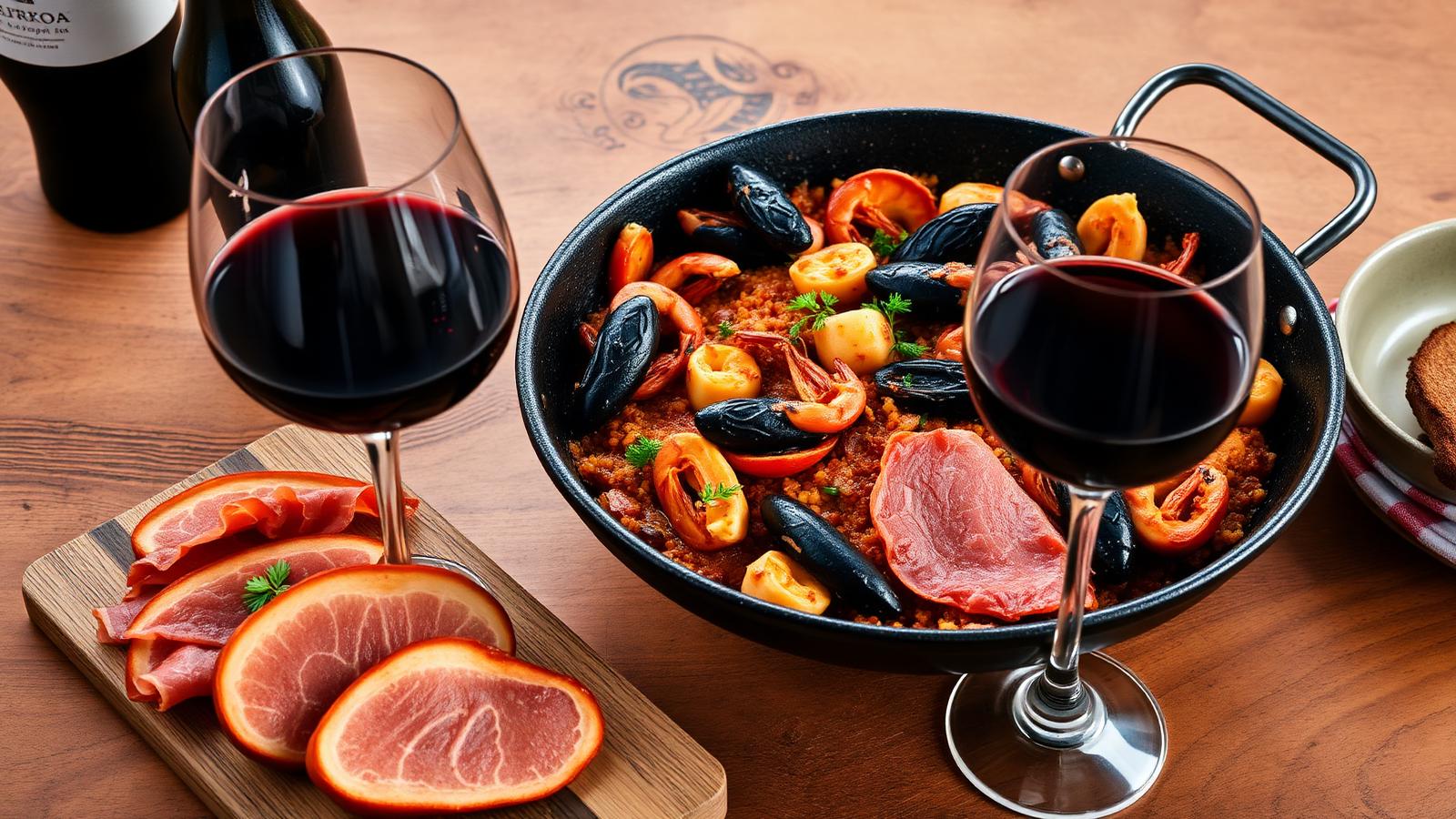 Spain: Paella & jamón ibérico